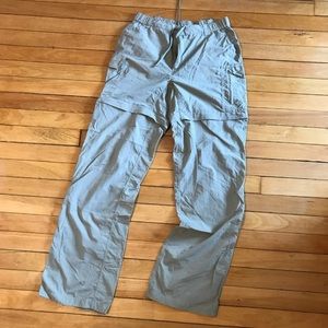 North face convertible hiking pants